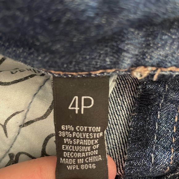 Inc International Concepts Regular Fit Boot Leg Jeans Size 4P - Picture 11 of 11